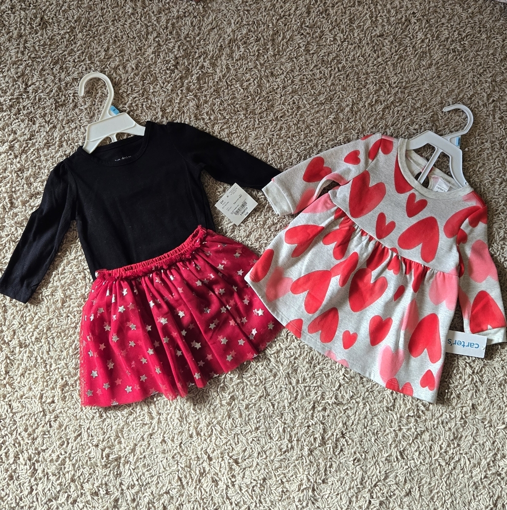 Dress and Skirt Set Bundle (Size 6 mos)